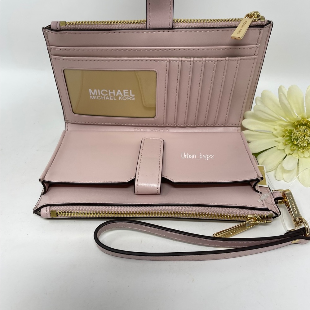Michael Kors JST Large Double Zip Wristlet - Picture 5 of 8